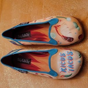 Hot chocolate Taco shoes